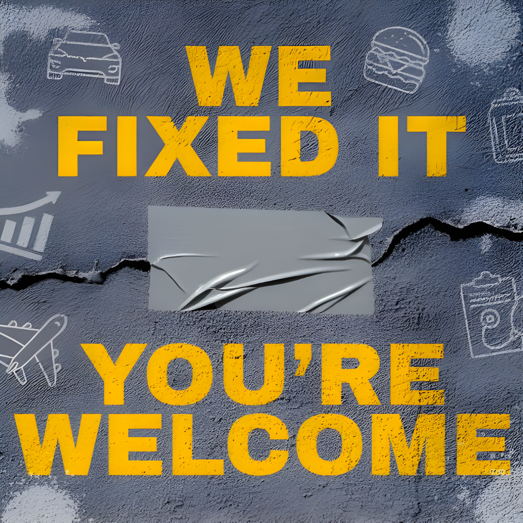 We Fix It, You're Welcome cover art